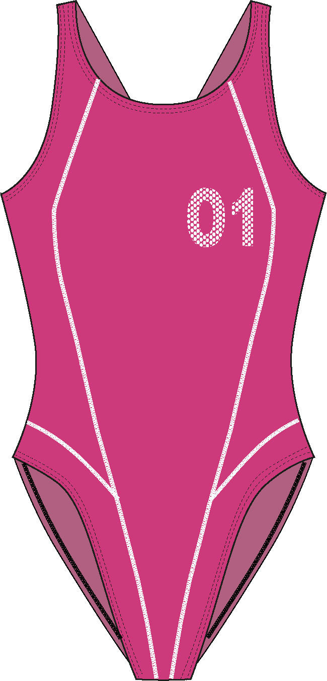 Jaked Women's One-Piece J01 JWNUD99003 Women's Training J01 One-Piece Swimsuit, Jaked US Store