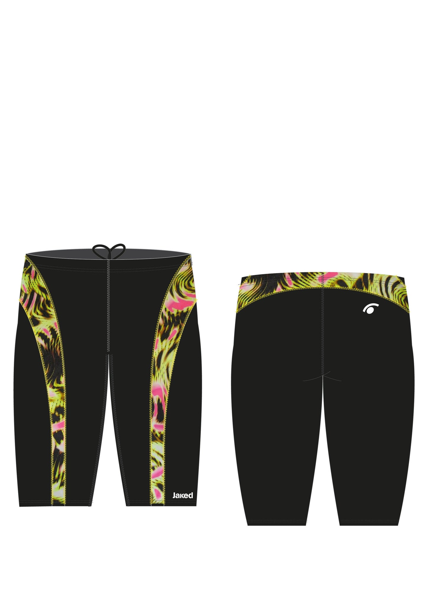 Jaked Men's Jammer HYPNOTIC JWNUU07007 Men's Training Hypnotic Jammer, Jaked US Store