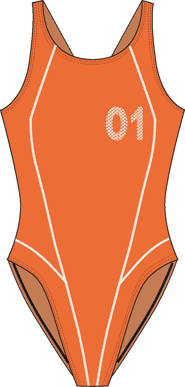 Women's Training J01 One-Piece Swimsuit, Jaked US Store