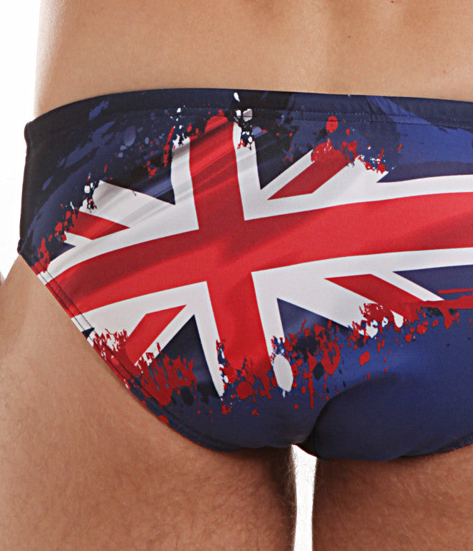 Boys Training Brief UK Flag Swimsuit, Jaked US Store
