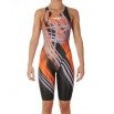 Jaked Women's Open Back Competition Swimsuit J11 WATER ZERO MATCH PRINT J11FWS/MATCH